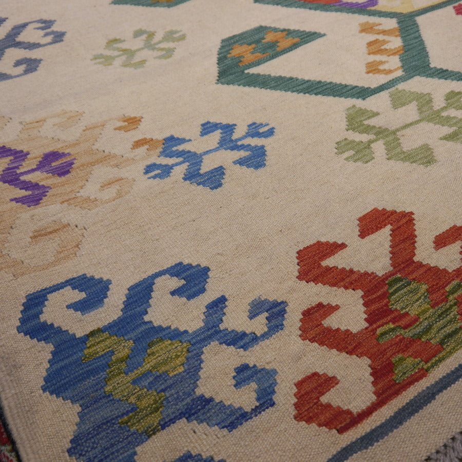 Kilim Rug 8 x 11 ft Arijana hand woven