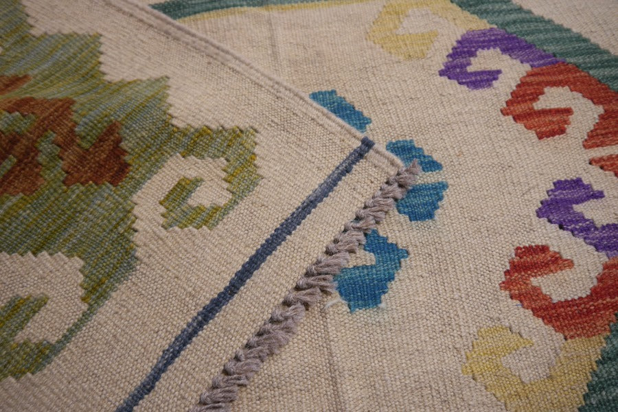 Kilim Rug 8 x 11 ft Arijana hand woven