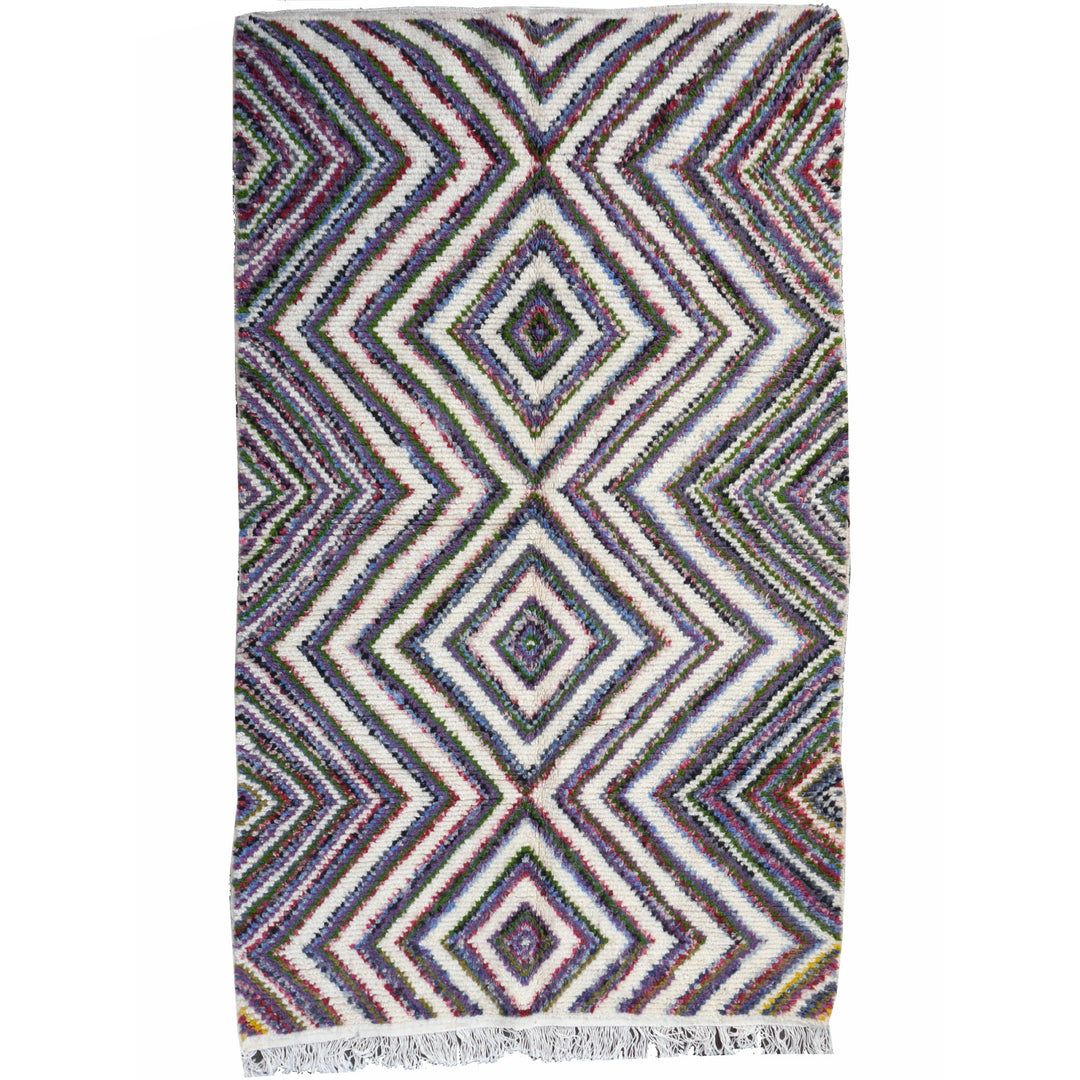 Azilal Berber rug Morocco 8 x 4.5 ft Moroccan Rug