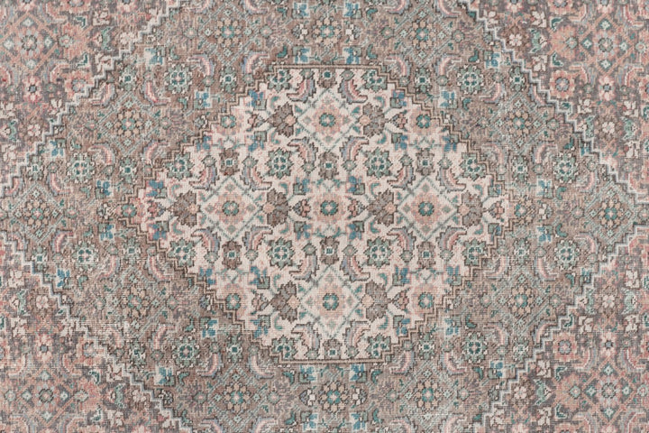 11’5 x 8’2 Classic Vintage Rug Muted Red Beige, Red, Green & Brown