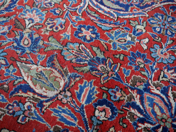 Kashan antique oversize rug 18 x 11 ft