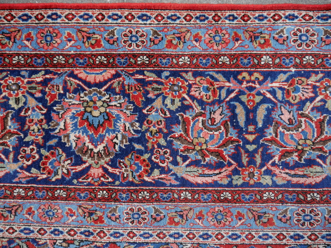 Kashan antique oversize rug 18 x 11 ft