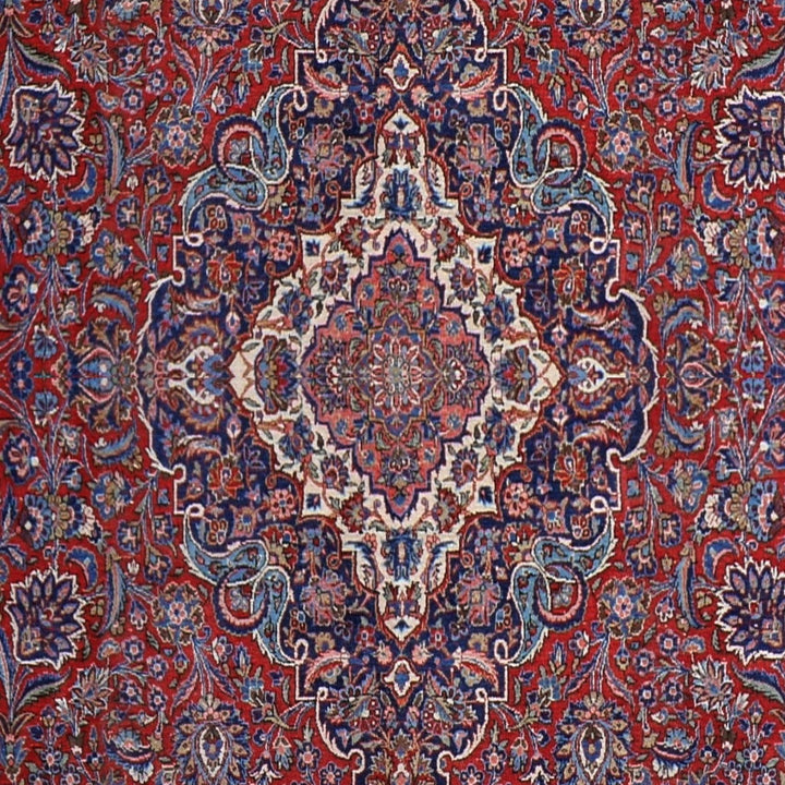 Kashan antique oversize rug 18 x 11 ft