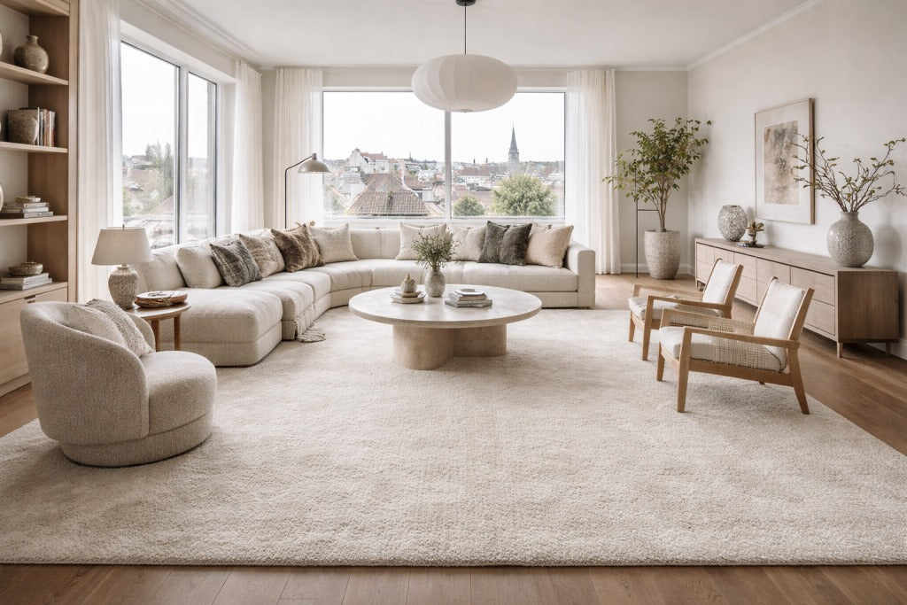 Japandi & Bespoke Rugs Denmark | Håndknyttede tæpper | Djoharian