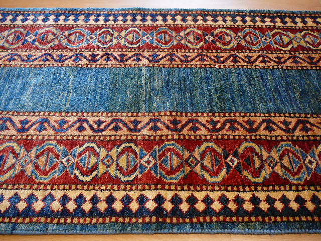 Kazak Talsih Rug from Afghanistan 2x6 ft hand-knotted 11892