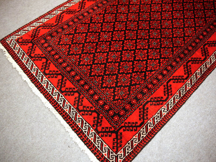 12671 Baluchi rug hand-knotted in Afghanistan, Belutsch Teppich handgeknüpft,Tapis Balouch