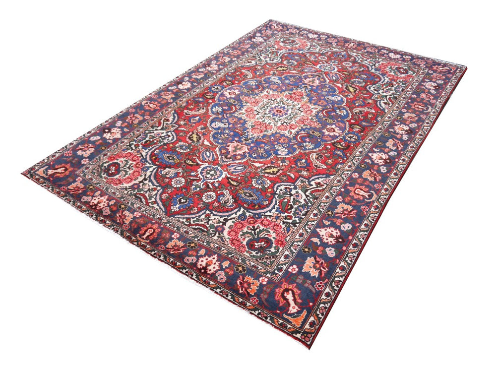 Bakhitar midcentury rug 9.9 x 6.6 ft - 300 x 200 cm