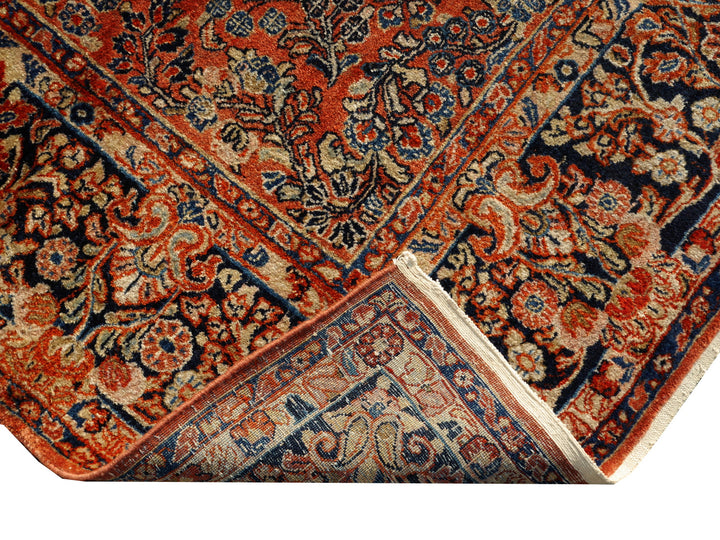 Sarouk antique rug 12 x 6 ft / 365 x 186 cm 13710 Persian Rug US Re-import Tapis persan Teppich