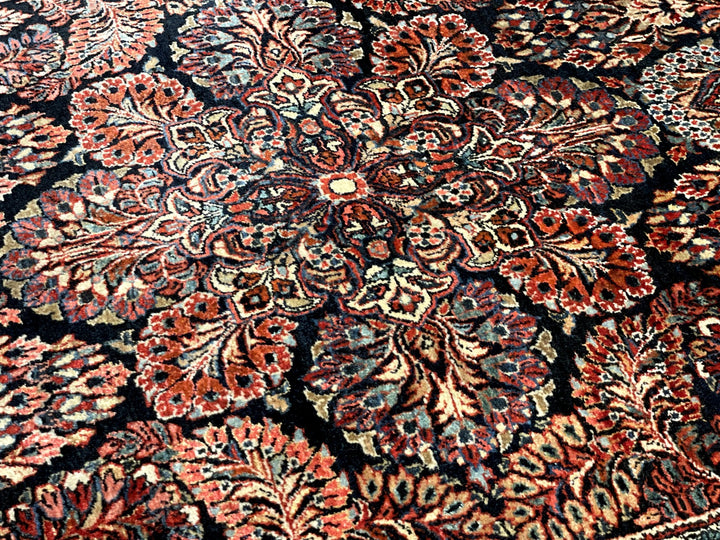 Sarough alt antik Teppich US Re-Import Perserteppich 200 x 130 cm Djoharian Collection 14018 handgeknüpft Sarouk Mahal