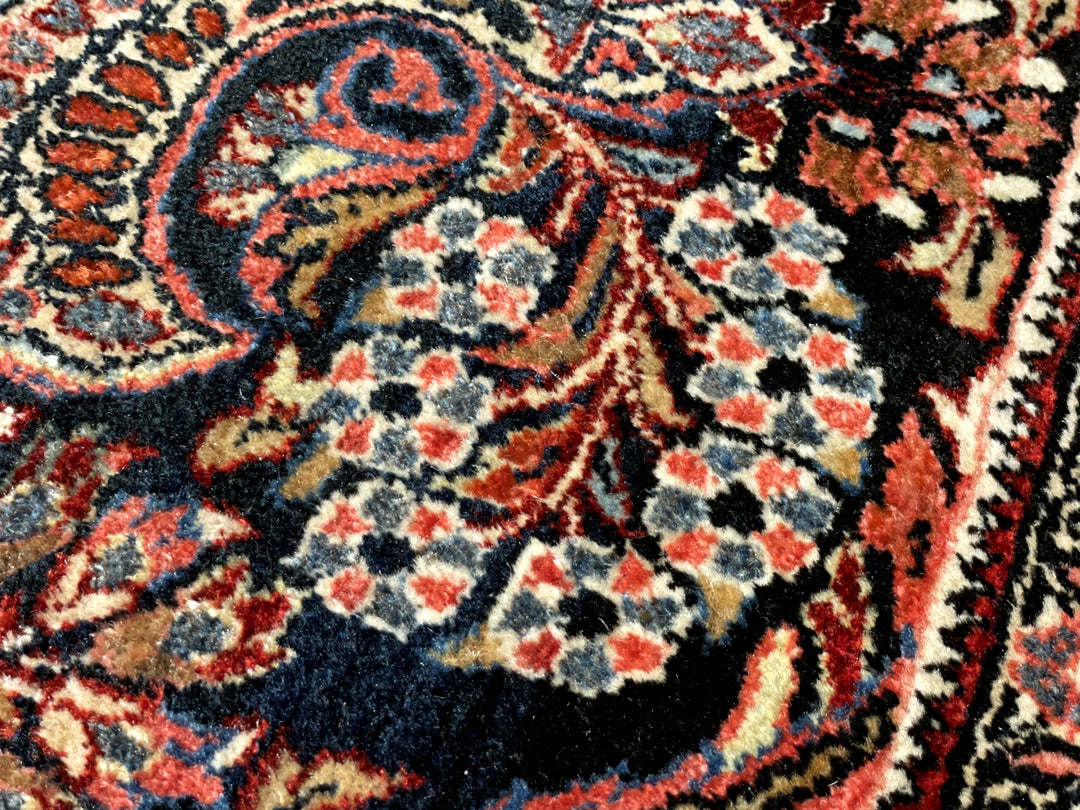 Sarough alt antik Teppich US Re-Import Perserteppich 200 x 130 cm Djoharian Collection 14018 handgeknüpft Sarouk Mahal