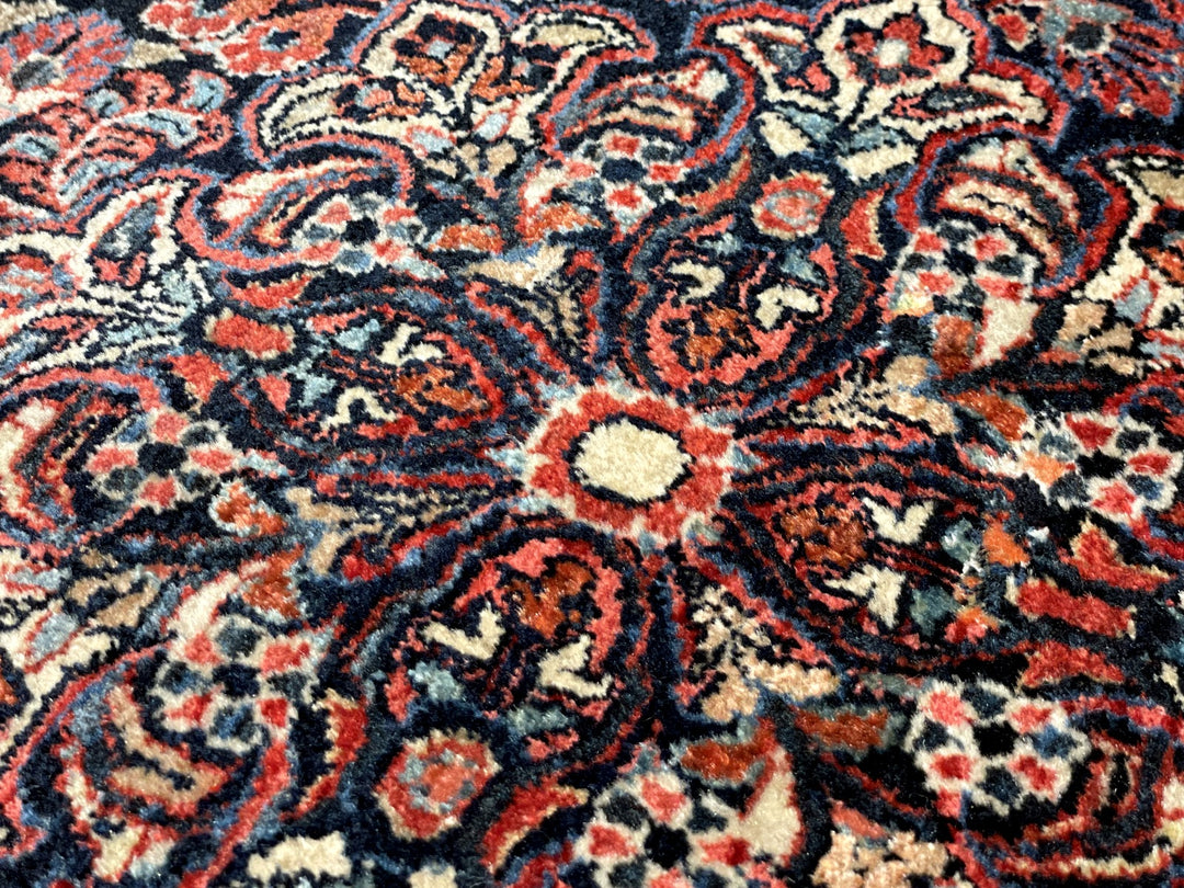 Sarough alt antik Teppich US Re-Import Perserteppich 200 x 130 cm Djoharian Collection 14018 handgeknüpft Sarouk Mahal