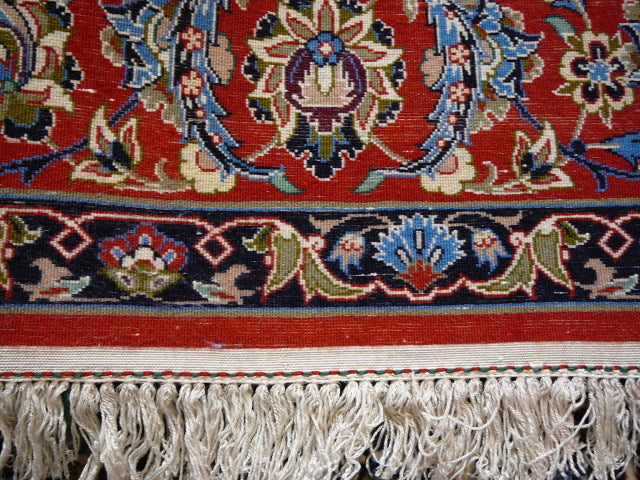 14154 Isfahan rug hand-knotted super fine