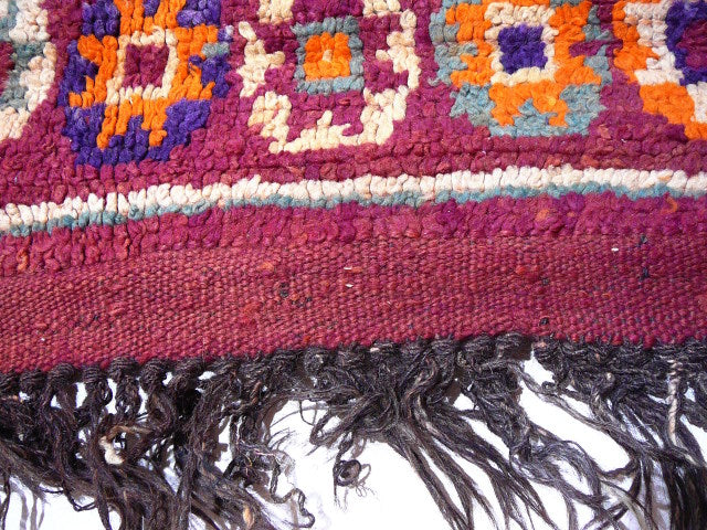 Boujad Berber rug — in-room scale reference
