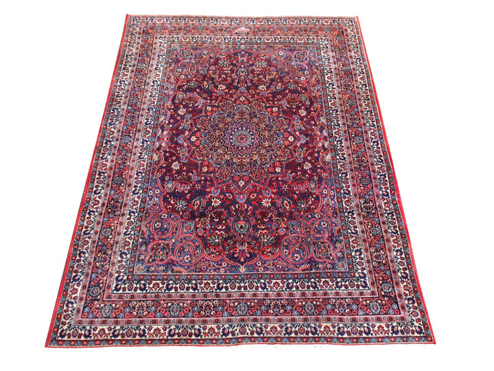 Semi-antique Doroksh Persian rug 14696 — detail 2