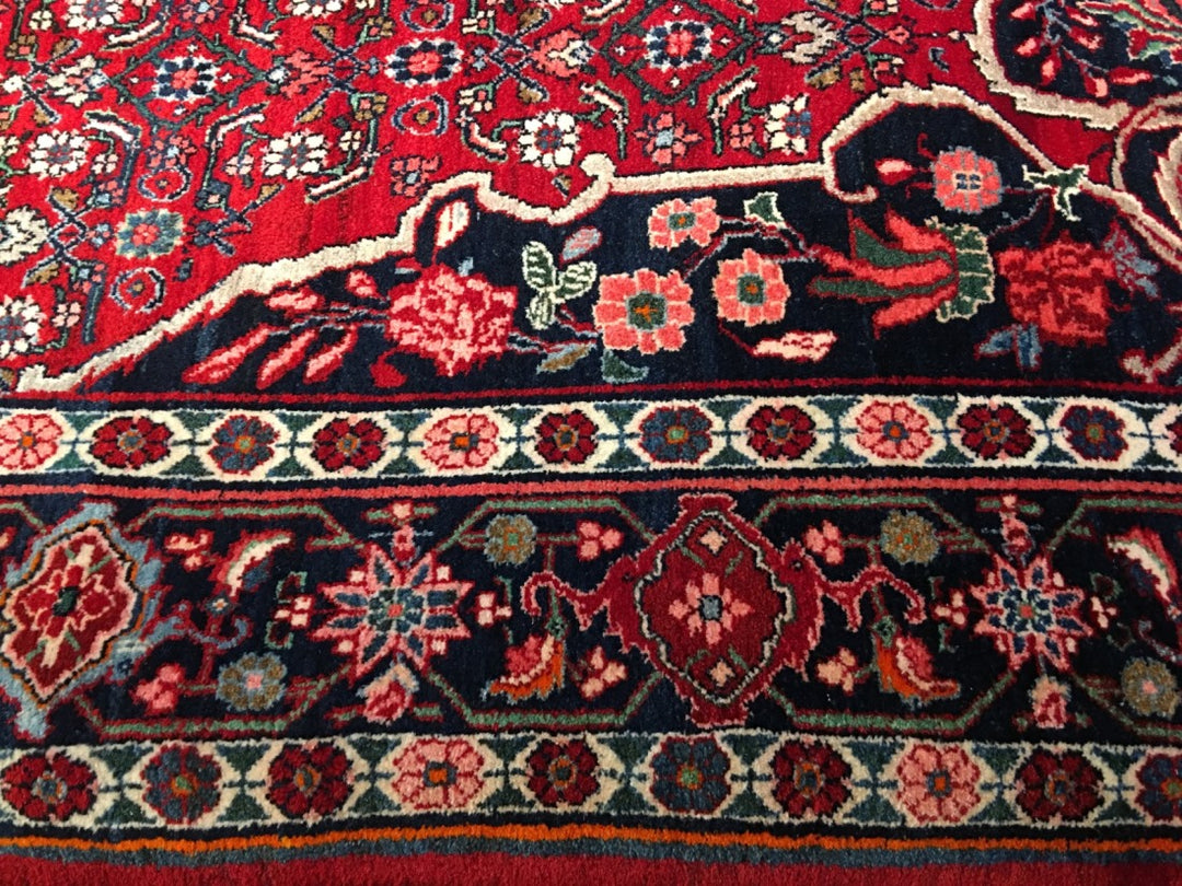 Rosenbidjar Teppich Bordüre Detail – 14764