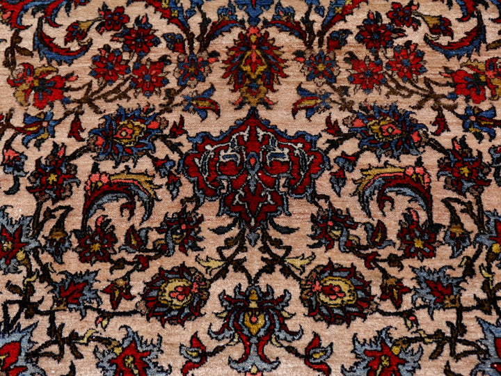Antique Isfahan Persian rug 14828 — detail 9
