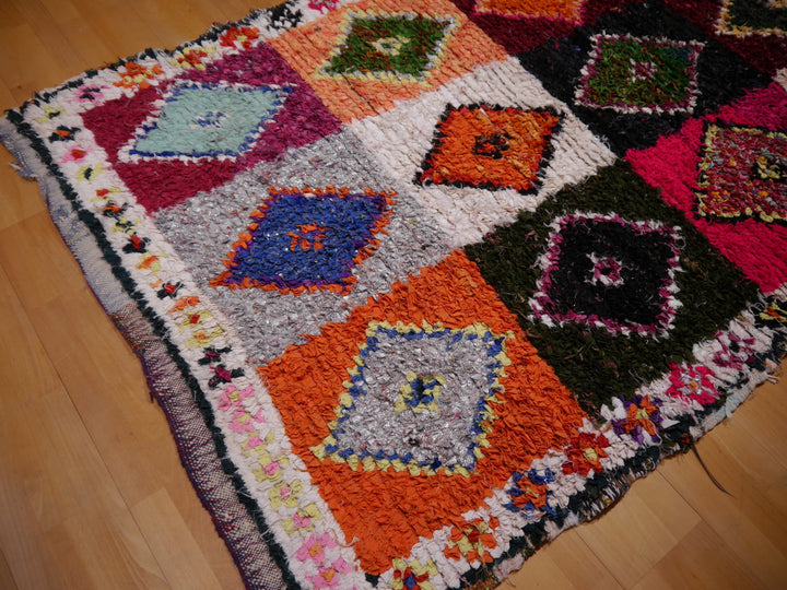 Ait Khozema Vintage Marokko – Farbpalette und Geometrie