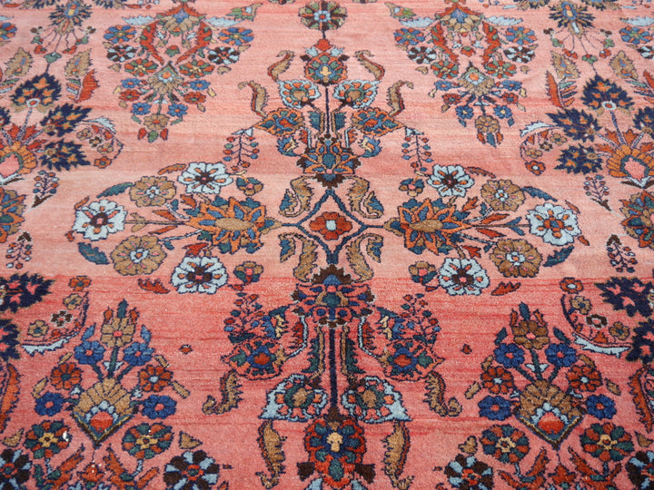 Antique Sarouk carpet detail – 15199