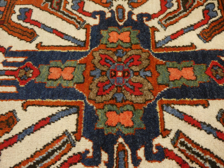 Antique Heriz Rug  Kazak Cherlabend Design Rug from Karaja