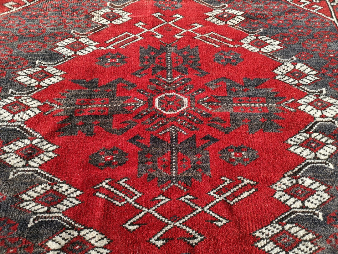 bergama kiz rug tppich tapis vintage antique 130 x 100 cm