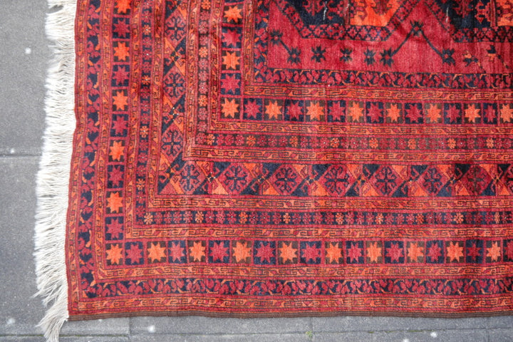 15518 Ersari rug 11.2 x 15.5 ft Turkoman 470 x 340 cm
