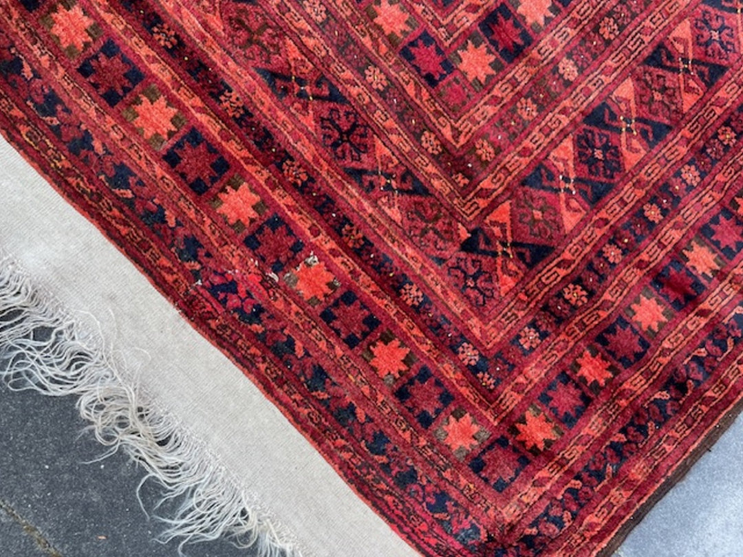 Ersari rug vintage 11.2 x 15.5 ft Turkoman 470 x 340 cm 15518