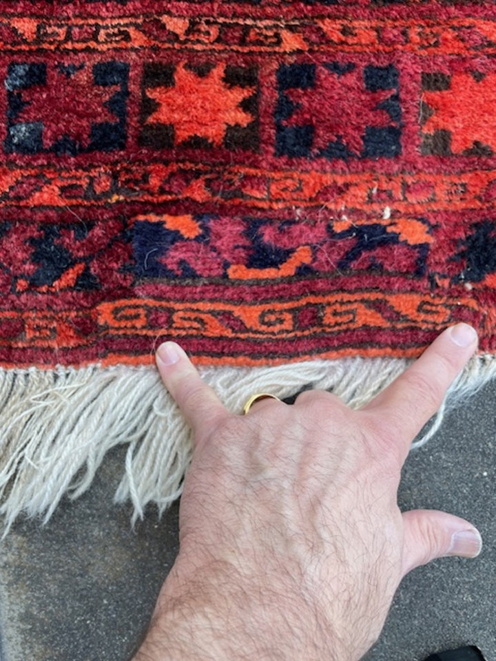 Ersari rug vintage 11.2 x 15.5 ft Turkoman 470 x 340 cm 15518