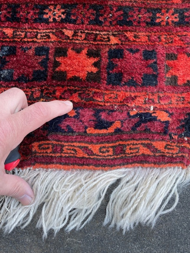 Ersari rug vintage 11.2 x 15.5 ft Turkoman 470 x 340 cm 15518