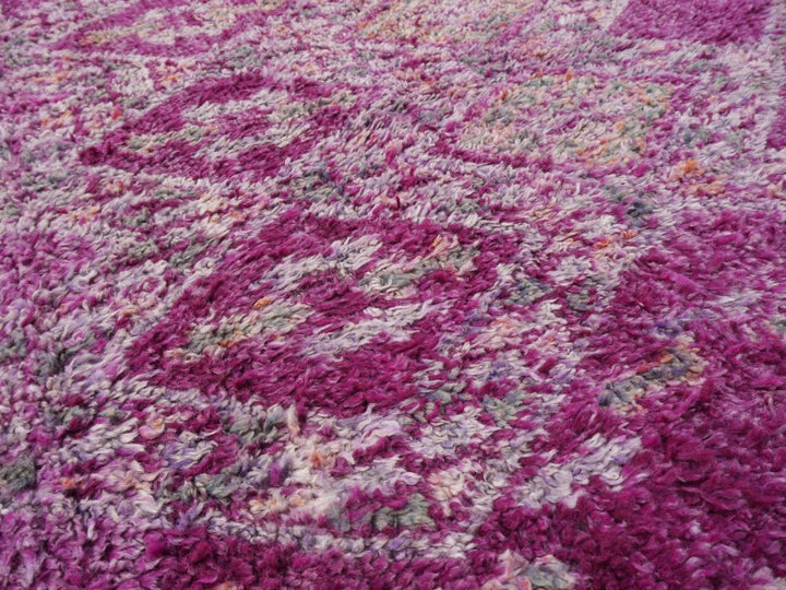 Beni Mguild Berber rug — corner and border detail