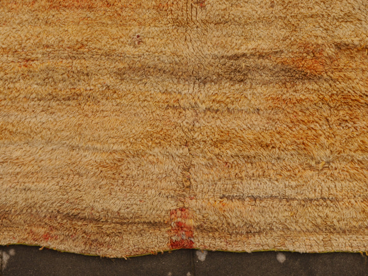 Beni Mguild vintage rug — fringe detail