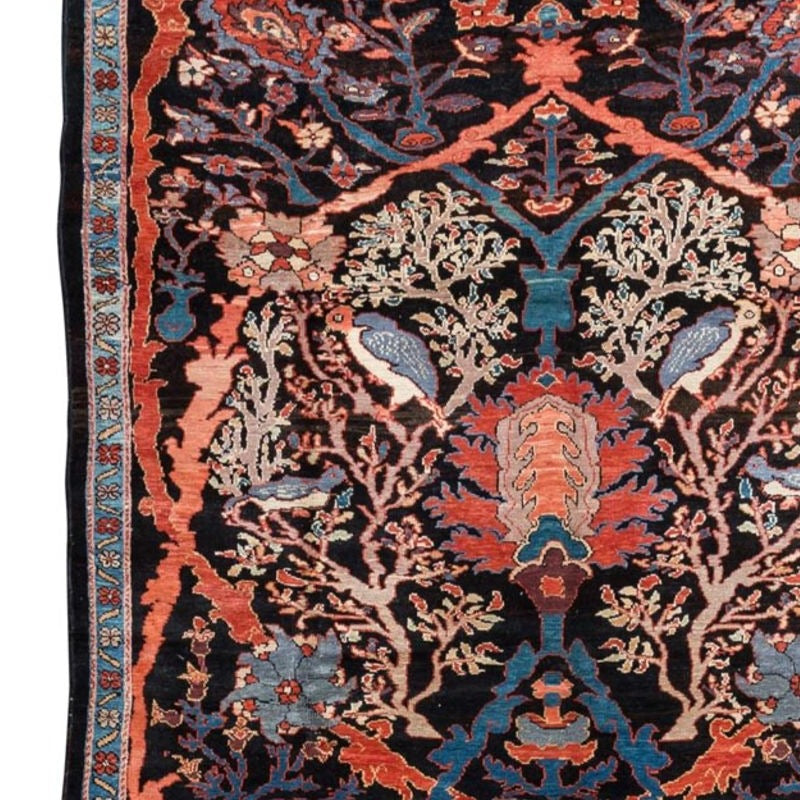 Woven Legends rug 10.9 x 6.6 ft with natural dyes
Hand-knotted rug by Woven Legends. 