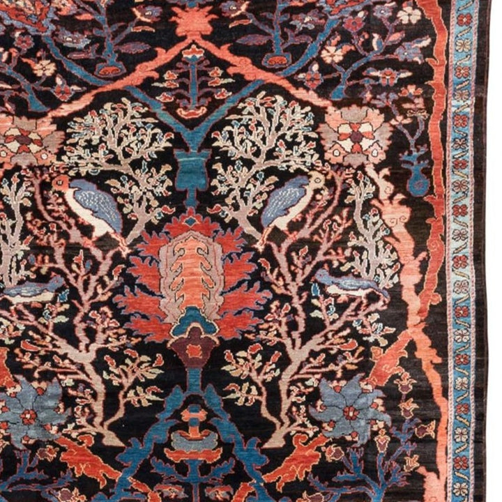 Woven Legends rug 10.9 x 6.6 ft with natural dyes
Hand-knotted rug by Woven Legends. 