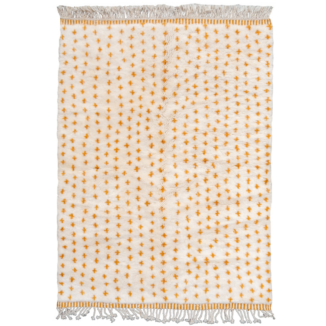 Sabah Berber rug — selvedge detail
