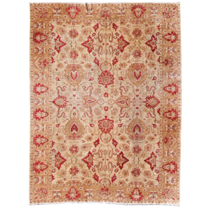Ziegler Mahal Rug – 545 x 396 cm (17.9 x 13 ft / 214 x 156 in) – Hand-knotted in Afghanistan