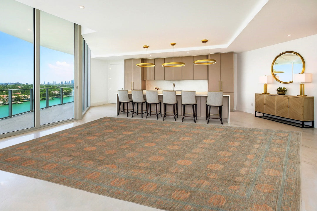Khotan Palatial Rug 10x14 ft 310x420 cm - in room
