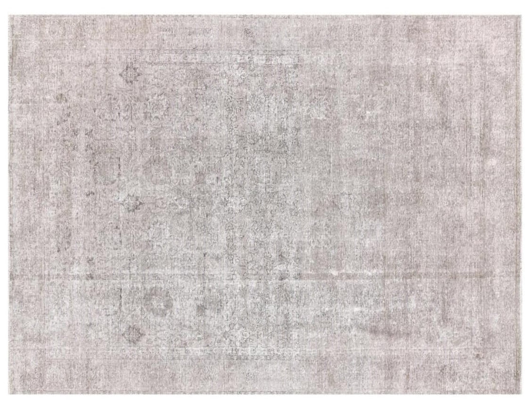 16295 Vintage Rug Beige Muted 9 x 12 ft hand-knotted