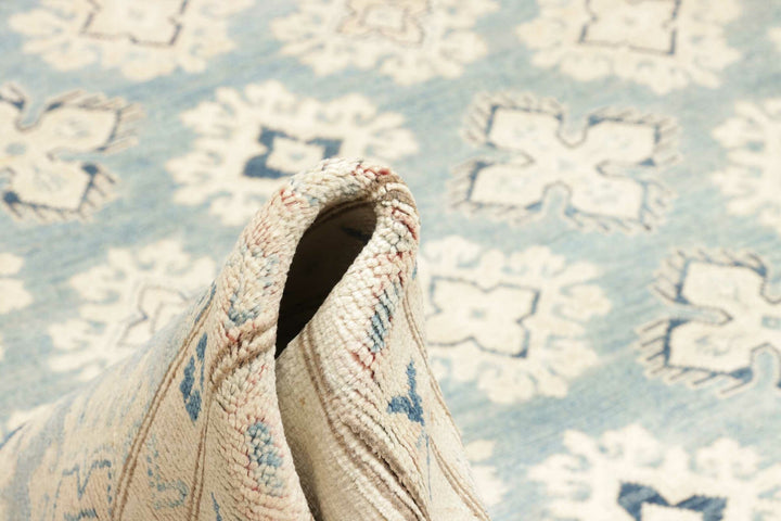 Kazak Rug from Afghanistan 9x12 ft hand-knotted 16450973
A Kazak Style top modern interior design carpet, hand-knotted fine wool. Use: Indoor, living room, dining room, bedroom, entry, lounge or office.