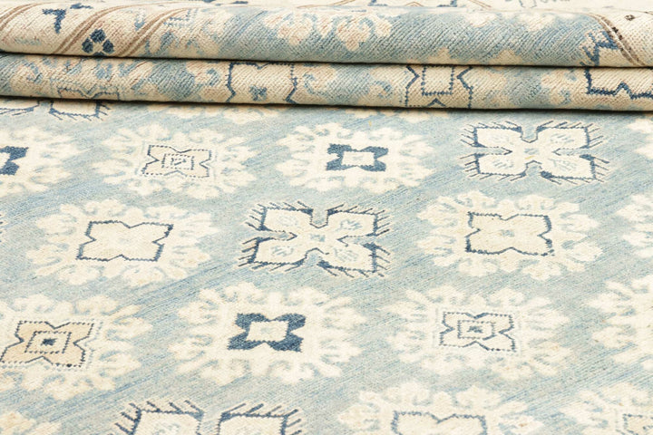 Kazak Rug from Afghanistan 9x12 ft hand-knotted 16450973
A Kazak Style top modern interior design carpet, hand-knotted fine wool. Use: Indoor, living room, dining room, bedroom, entry, lounge or office.