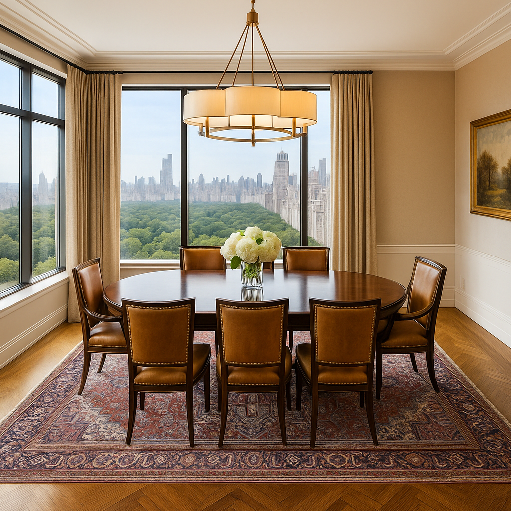 Heriz antique Persian rug New York