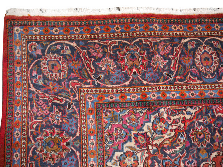 Kashan Palace Rug 10 × 14 ft (434 × 317 cm) Red | 14329