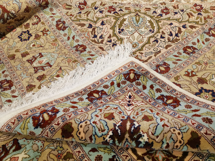 Hereke palace rug — in-room scale reference