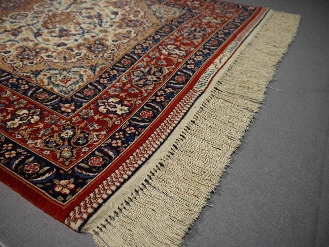 08952 Isfahan Mojtaba Seirafian rug hand-knotted super fine