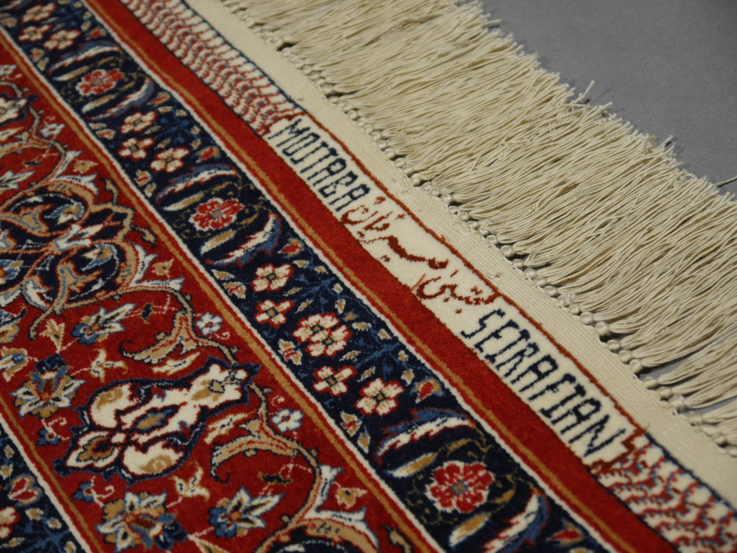 08952 Isfahan Mojtaba Seirafian rug hand-knotted super fine