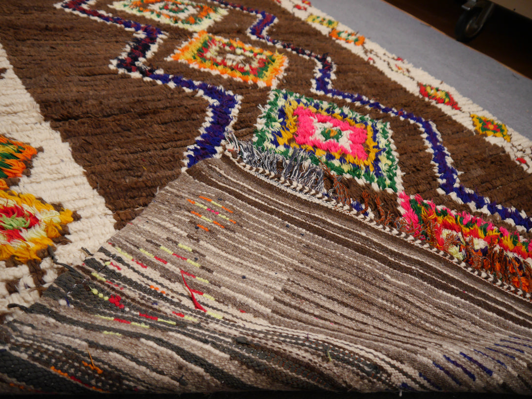 Azilal vintage Berber rug — styling reference