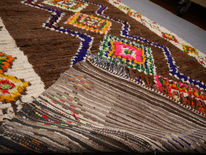 Azilal vintage Berber rug — styling reference