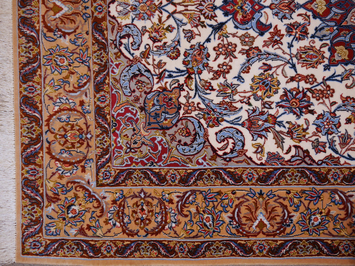 11081 Isfahan rug hand-knotted super fine