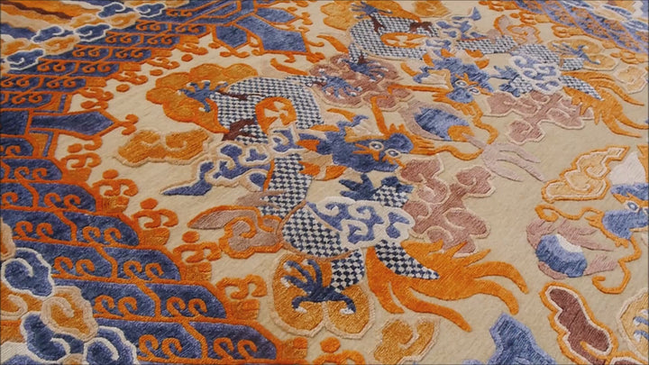 imperial dragon silk rug djoharian