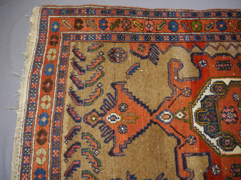 15373 Vintage Rug Worn to Perfection 6 x 4 ft