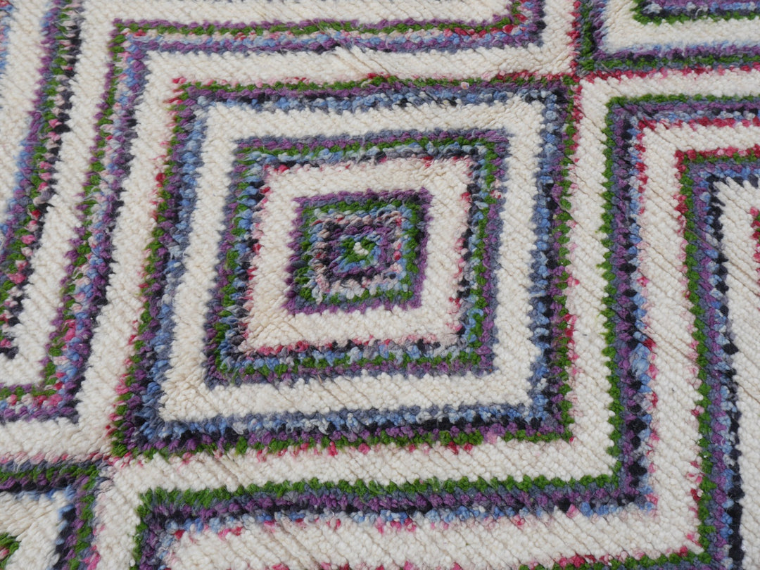 Azilal Berber rug Morocco 8 x 4.5 ft Moroccan Rug