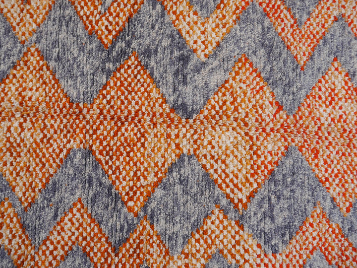Azilal rug Morocco 8.2 x 4.5 ft Moroccan Berber Carpet
